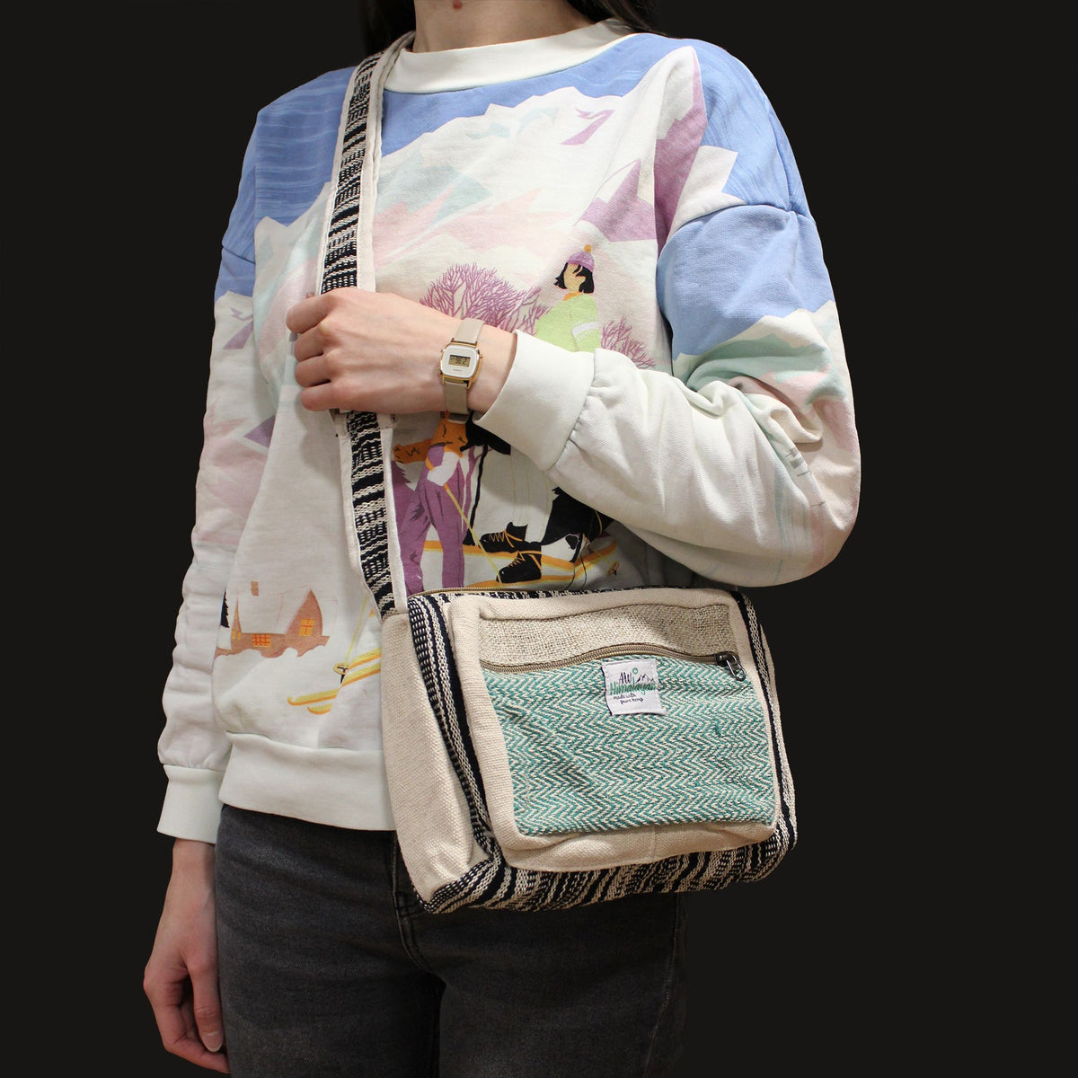 Messenger Bag - Hemp & Cotton - product image 3