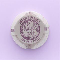 Agnes + Cat Bath Fizzer - Pressed Peonies product image 2