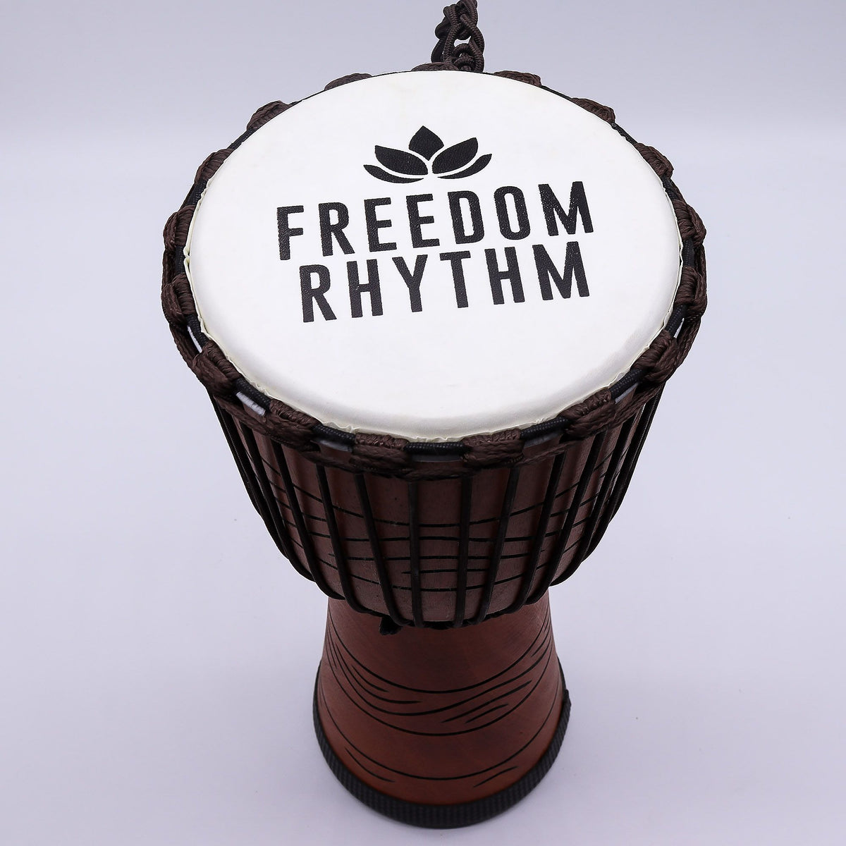 Large Pro Djembe Drum - Freedom Rhythm (high) - 50cm (22cm Dia) product image 5
