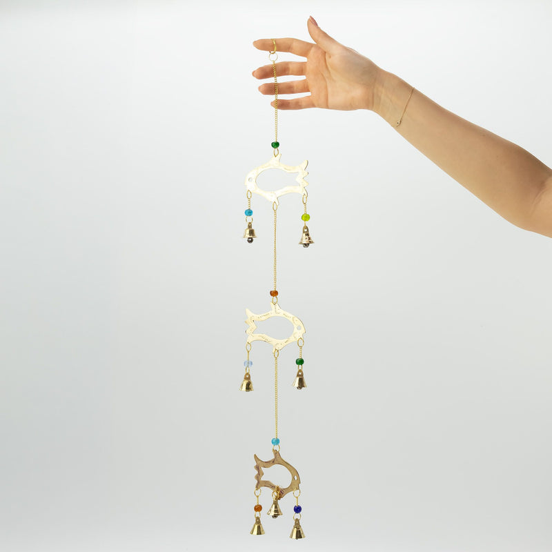 Indian Chimes - Fish Drop - 7 Bells product image