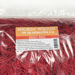 Very Fine Shredded paper - Deep Red (0.5KG) product image 2