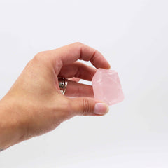 Gemstone Points approx 6cm (0.5KG) - Indian Rose Quartz (approx 8 pieces) product image 2