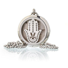 Aromatherapy Diffuser Necklace - Hand of Fatima 30mm product image 2
