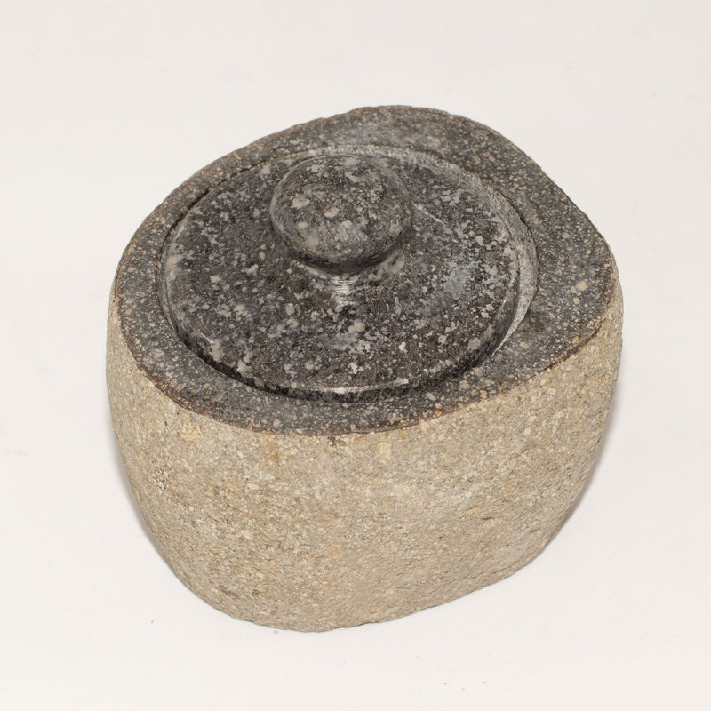 Natural Riverstone Grounding Pot - Small (aprox 9x7cm) product image