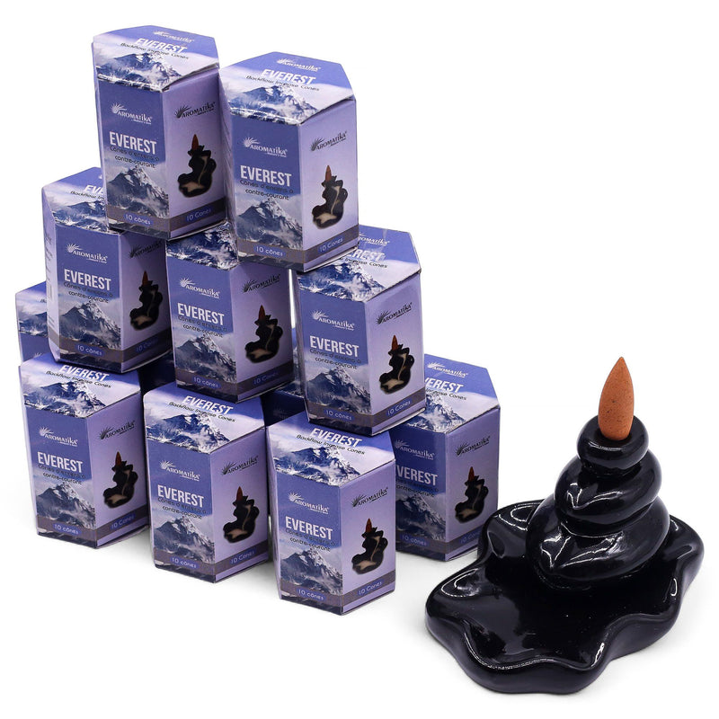 Pack of 10 Masala Backflow Incense - Everest product image