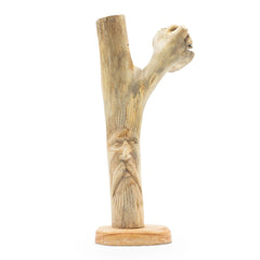 Handmade Parasite Wood Art Carving - Greenman product image 5