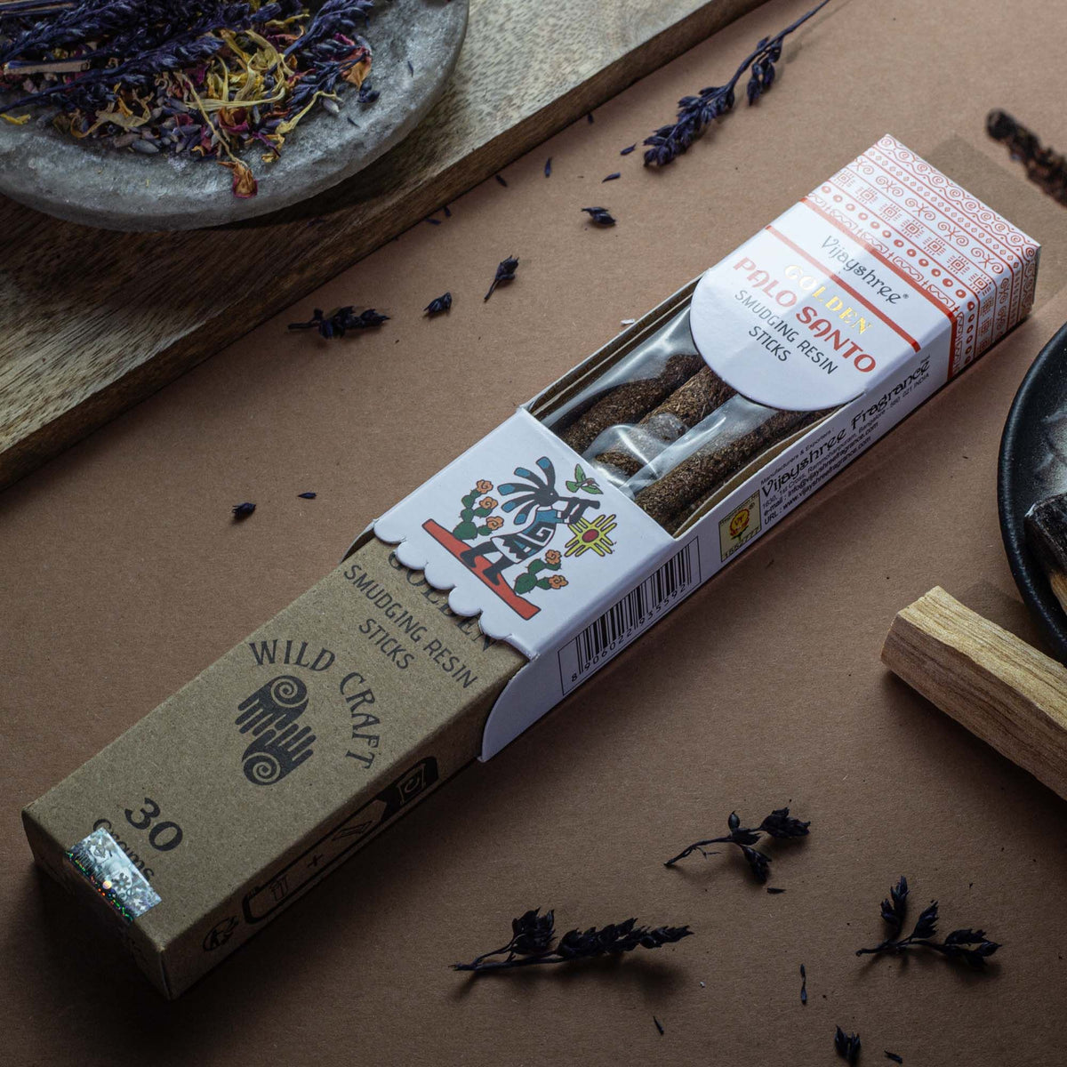 Golden Palo Santo Smudging Resin Sticks – 30g product image 3