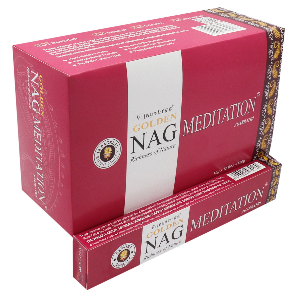 15g Golden Nag - Meditation Incense product image 2