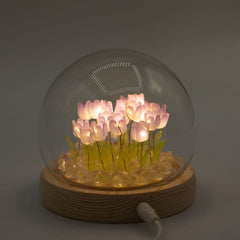 Floral Glow Garden Dome - 20 Tulips - LED USB product image 5