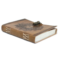 Leather Greenman Notebook (6x8") product image 4