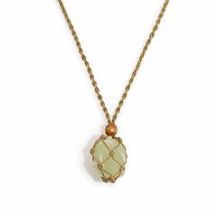 Gemstone Necklace Cord - Sand product image 5