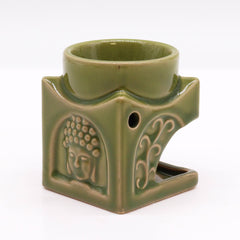 Square Buddha Burner - Light Jade product image 3
