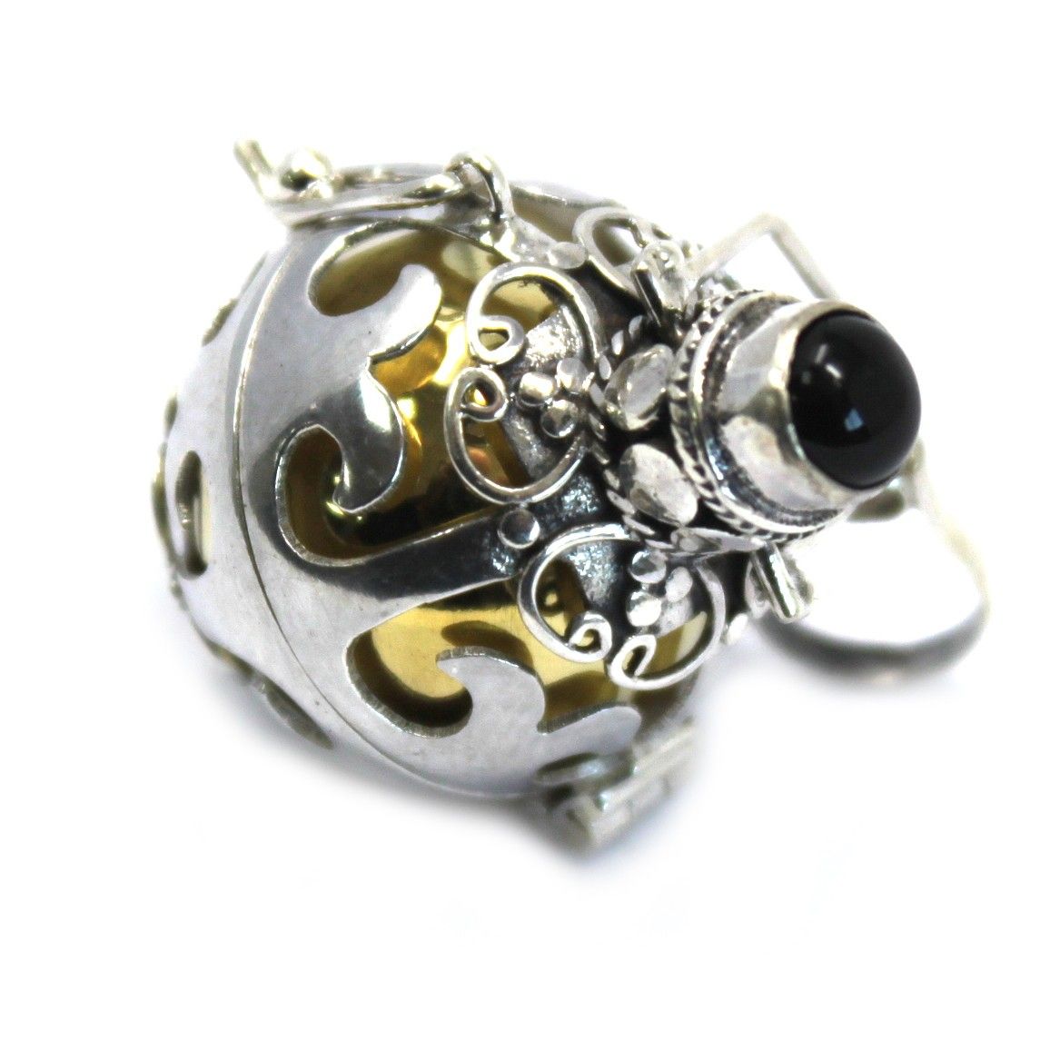 Silver Angel Bell - Dreams - 18mm product image 2