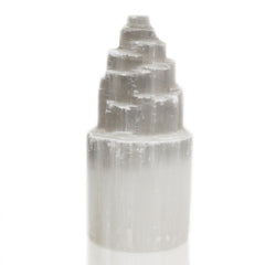 Natural Selenite Tower Lamp - 20 cm product image