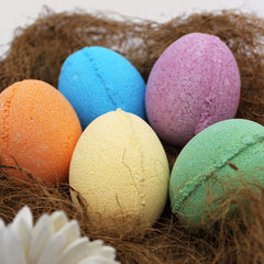 6 Bath Eggs in a Tray - Cherry product image 3