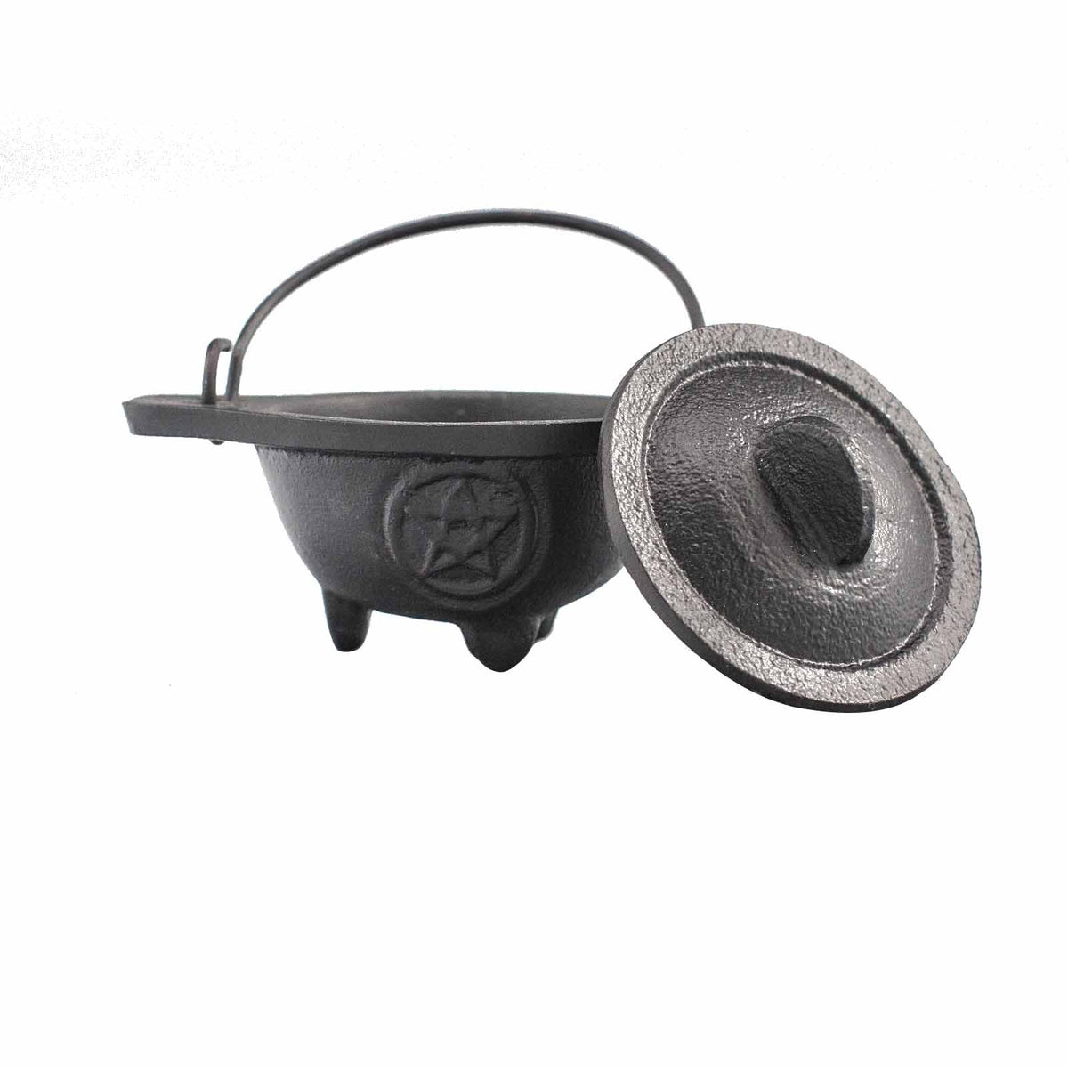 Cast Iron Cauldron with Pentagon 5x9cm product image 2