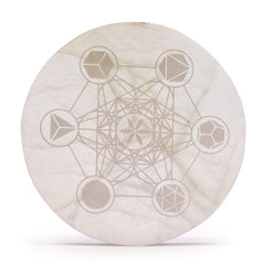 Large Charging Plate 18cm - Sacred Geometry product image 2