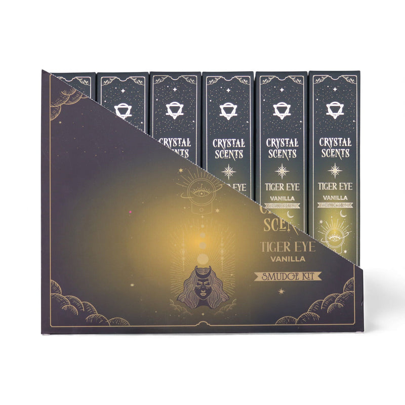 Tiger Eye Crystal Scents Smudge Incense - Vanilla product image