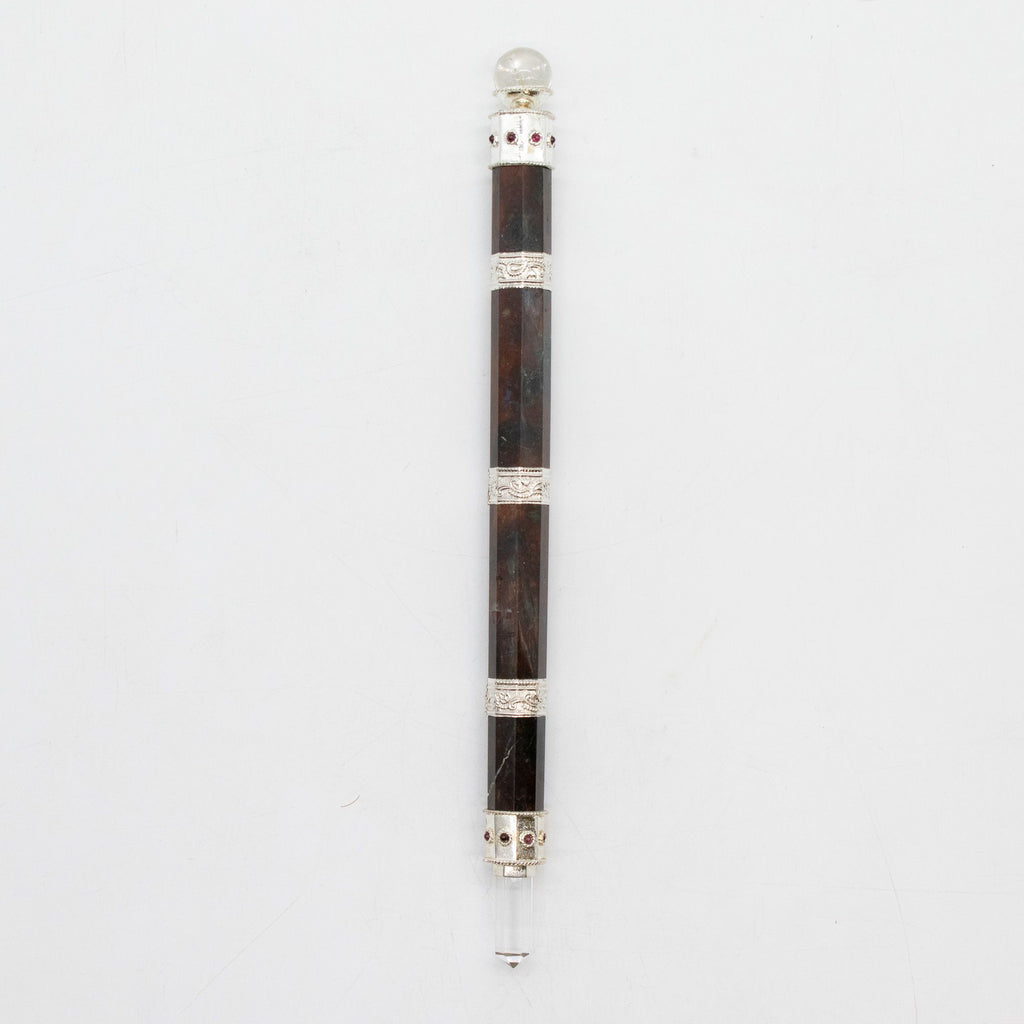 Bloodroot Soverign Wand -Extra Long Fancy Jasper Magic- Crystal Ball top - 26cm product image 6
