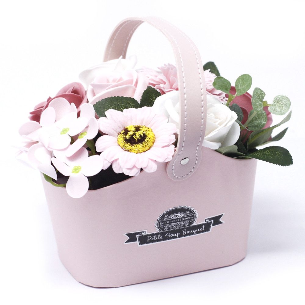 Bouquet Petite Basket - Peaceful Pink product image