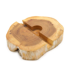 Lrg Gamal Wood Phone Holder - Whitewash product image 6