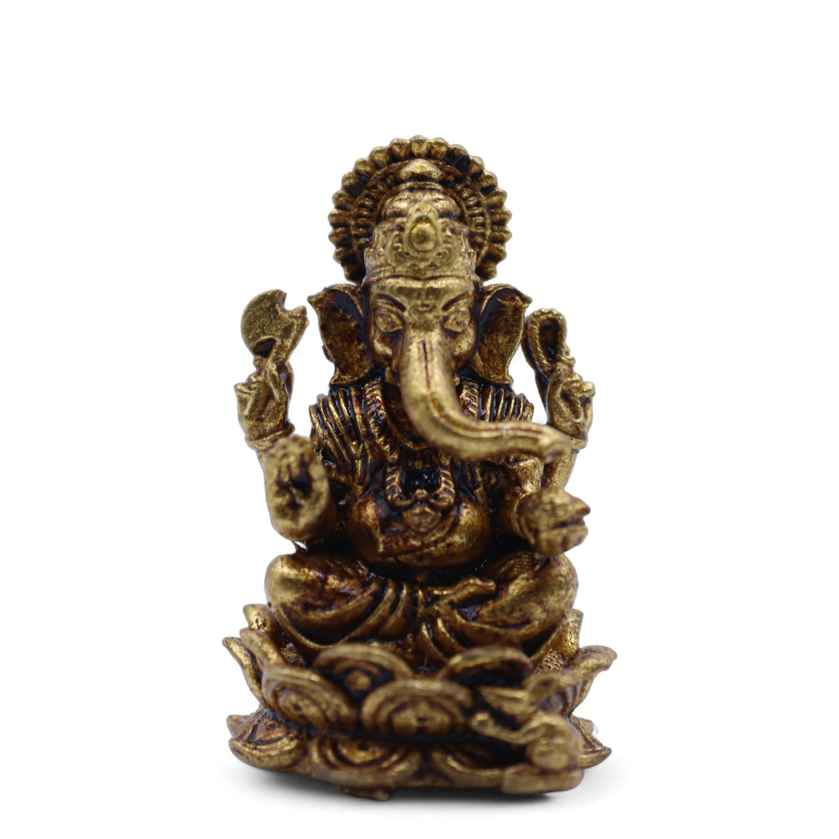 Brass Miniature Gods - Ganesha (12gms) - 30mm product image 3