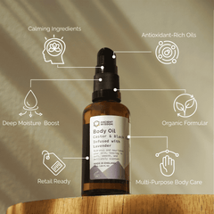 Organic Body Oil 50ml - Lavender product image 2