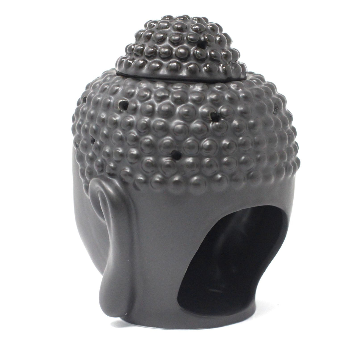 Buddah Head Oil Burner - Dark Brown product image 2