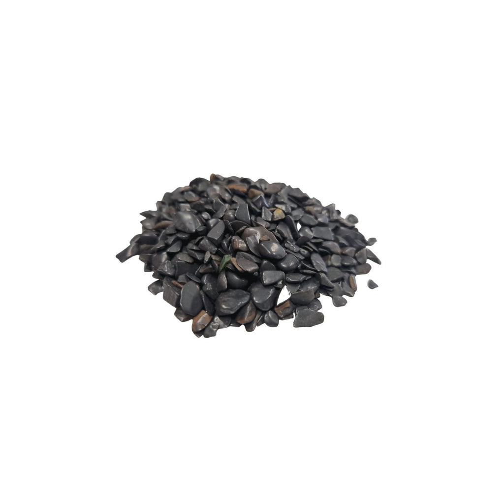Black Tourmaline Gemstone Chips Bulk - 1KG product image