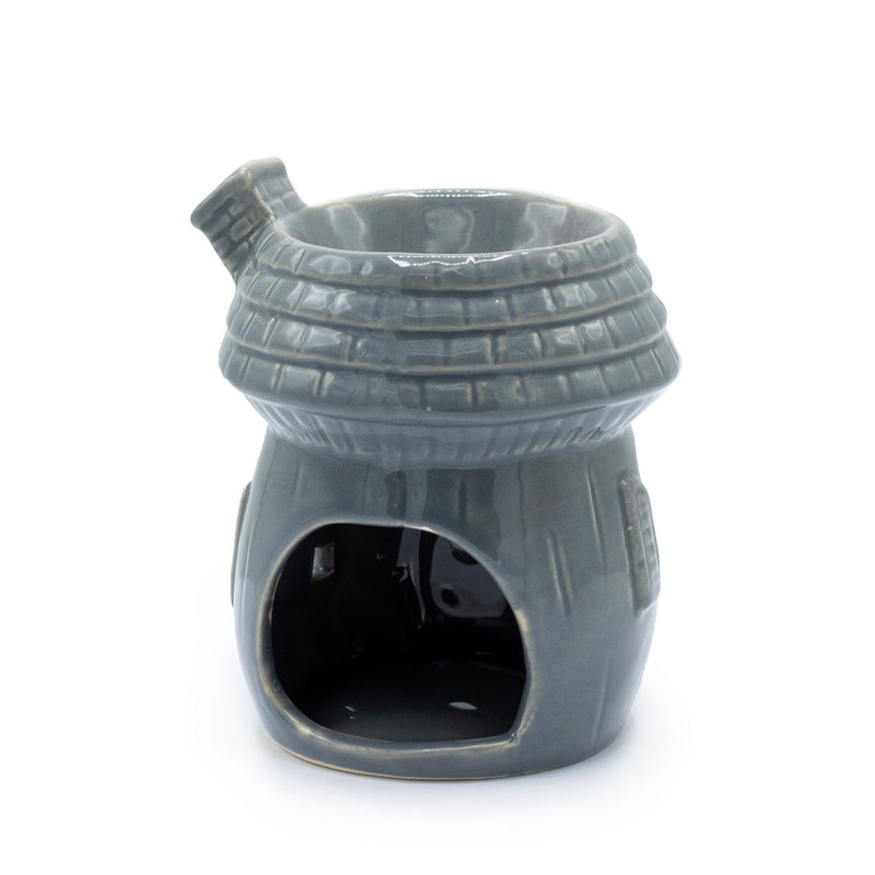 Mushroom House Oil Burner - Grey product image