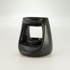 Ceramic Zen Oil Burner - Small Classic - Matt Black product image 3