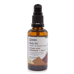 Organic Body Oil 50ml - Sandalwood & Myrrh product image 4