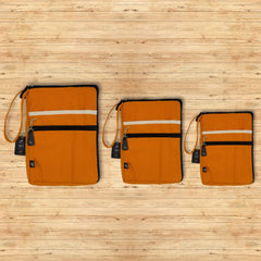 Canvas Large Laptop Pouch - Orange product image 3