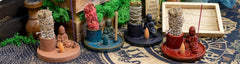 Multi Purpose Buddha Incense Plate - Natural Terracotta Style product image 5