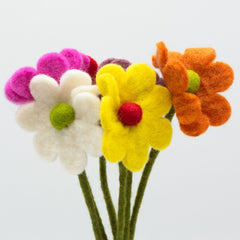 Felt Flowers - Daisy (assorted colours) product image 4