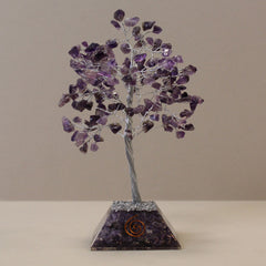 Gemstone Tree with Organite Base - 160 Stone - Amethyst product image 4