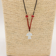 Cord Necklace Gemstone Pendant - Opalite Angel product image 2