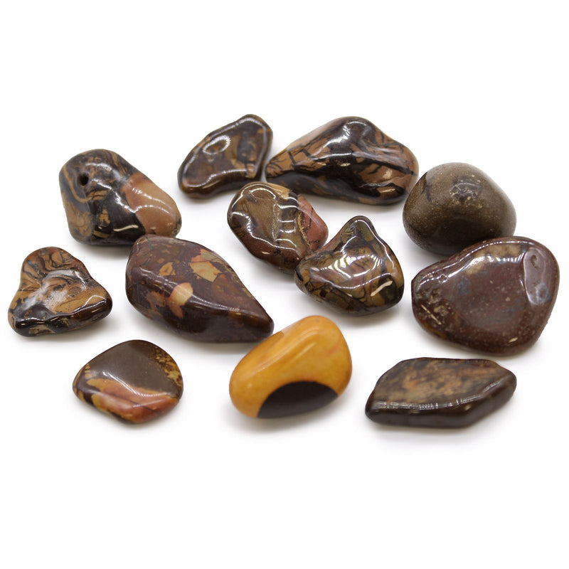 Medium African Tumble Stones - Picture Nguni product image