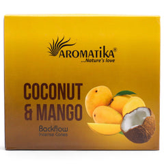 Pack of 10 Masala Backflow Incense - Coconut & Mango product image 4