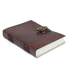 Leather World Map & Stitching Notebook (7x5") product image 2