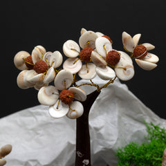 Med Gomati Chakra Circle Stone Tree with Rudraksha - (45 stones) product image 2