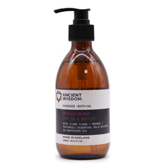 Aromatherapy Massage and Bath Oil - Sensual 300ml product image