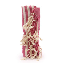 Cotton Pario Throw - 100x180 cm - Hot Pink product image 3