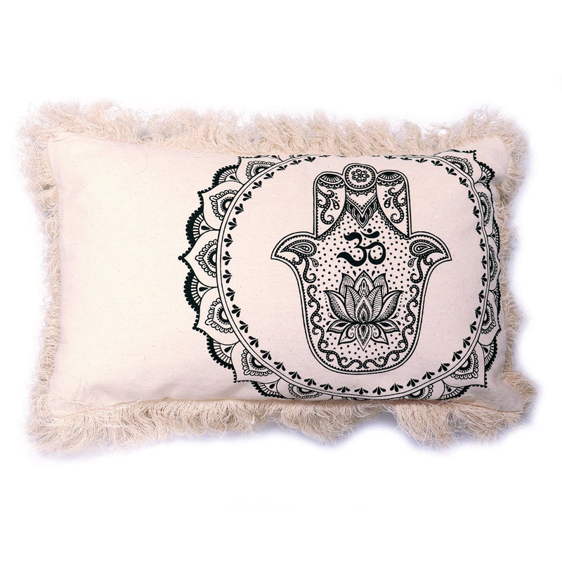 Hamsa Mandala Cushion Cover - 30x50cm - green product image