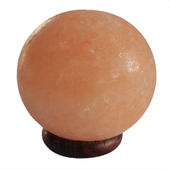 Salt Lamp Ball - Big Wooden Base product image 2