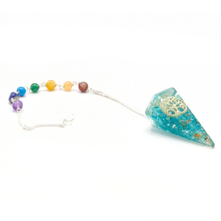 Orgonite Power Chakra Pendulum - Tree of Life product image