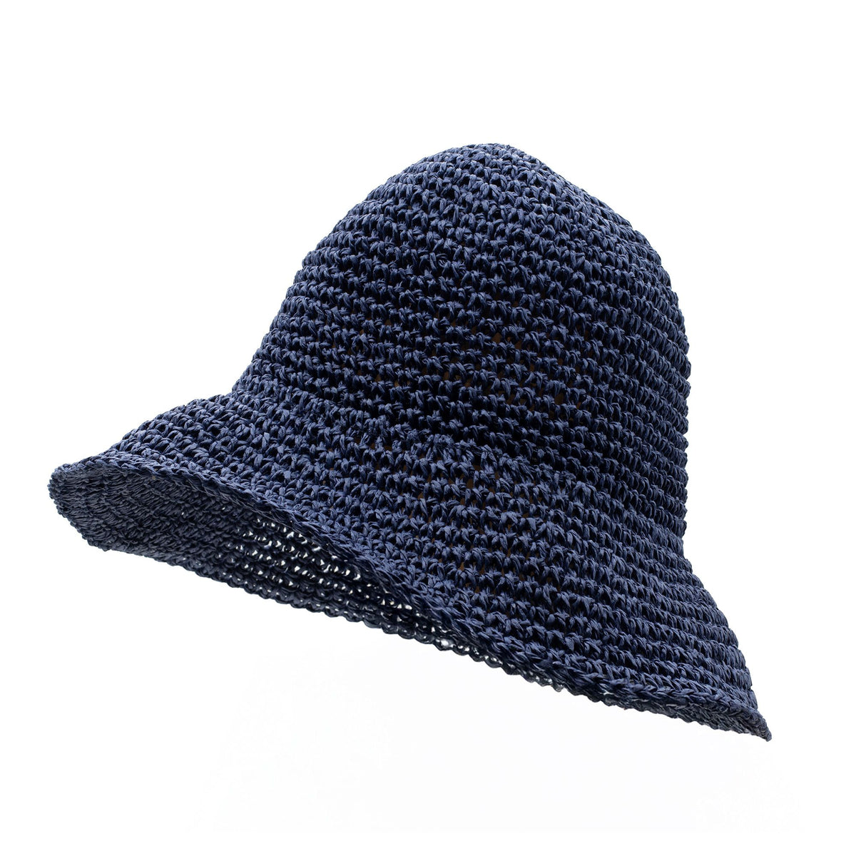 Nomad Sari Floppy Straw Sun Hat - Navy Blue product image 5