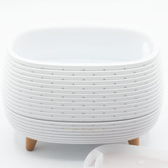 Futuristic Ribbed Aroma Diffuser with Colour-Changing Light product image 3