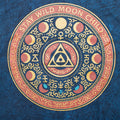 Nomad Sari Stonewashed Cotton T-Shirt - Stay Wild Moon Child - Blue - Medium product image