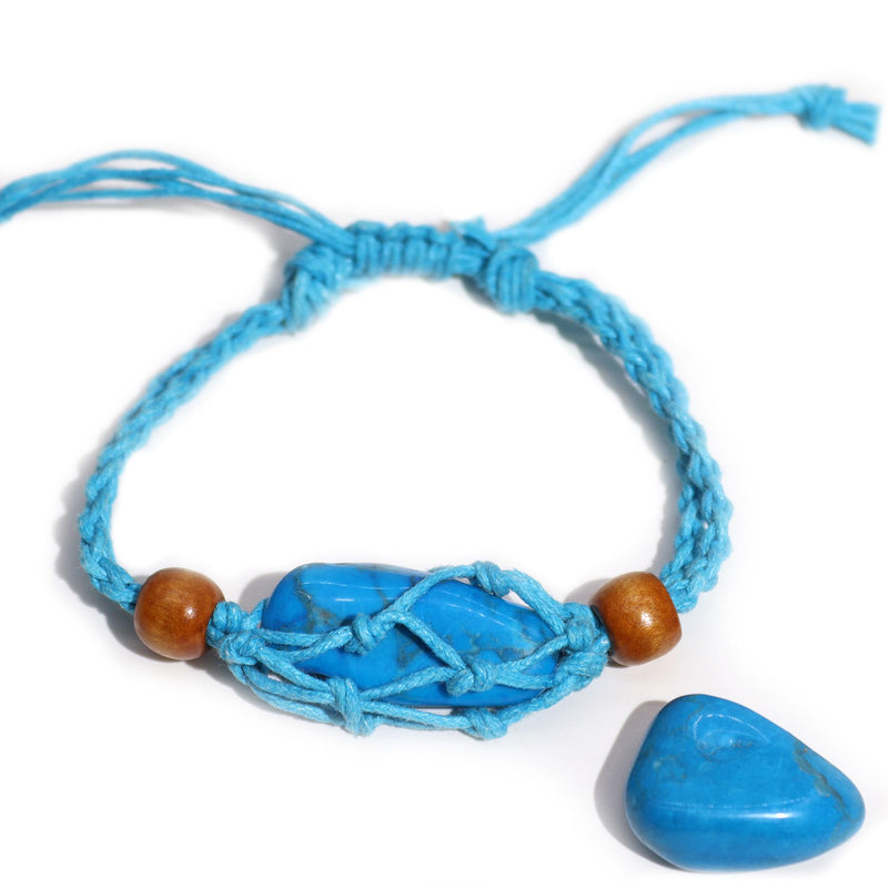 Gemstone Bracelet Cord - Blue product image